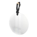 Ver imagem 1 de Espelho Decorativo Hole Alça Sisal Preta 50 cm Redondo