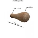 Ver imagem 5 de Espelho Decorativo Hole Alça Sisal Preta 50 cm Redondo