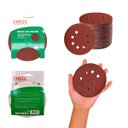 Ver imagem 5 de Kit 50 Discos de Lixa Velcro 125mm 4.1/2” Grão 400