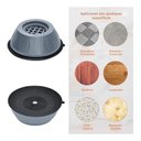 Ver imagem 4 de Pé Máquina Lavar Nivelador Lava e Seca Kit 4 Peças Suporte