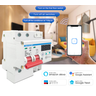 Disjuntor Wifi 63a Medidor Consumo Inteligente Alexa Google - 5
