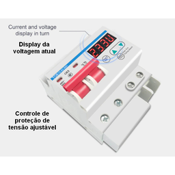 Disjuntor Wifi 63a Medidor Consumo Inteligente Alexa Google - 7