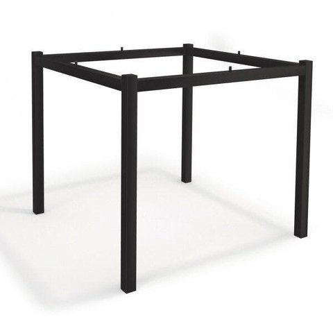 Base de Metal para Mesa de Jantar 88cm Reno Preto