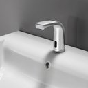 Ver imagem 3 de Kit com 3 Torneira Eletrônica Corrente Alternada Lavatório Mesa Bica Baixa L20 Cromado