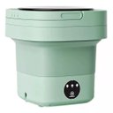 Ver imagem 5 de Mini Maquina de Lavar Roupas Portatil Dobrável 10 Litros