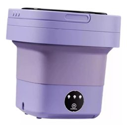 Mini Maquina de Lavar Roupas Portatil Dobrável 10 Litros - 4