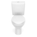 Ver imagem 4 de Kit 2 Vaso Sanitário com Caixa Acoplada e Assento Soft Close Azaléa Celite