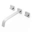 Ver imagem 1 de Kit com 3 Torneira Misturador para Banheiro de Parede com Válvula de Escoamento Virtus Roca