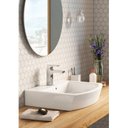 Ver imagem 2 de Kit com 3 Torneira Monocomando para Banheiro de Mesa Bica Baixa Escuadra Roca