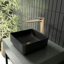 Ver imagem 2 de Torneira Misturador Monocomando Lorenzetti Loren Neo 2877 G92 de Bancada Brushed Gold