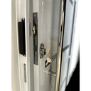 Ver imagem 5 de Porta de Aluminio Lambril Branco com Puxador e Friso Linha 25 - 210x80 Direita