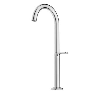 Kit com 3 Torneira para Lavatório de Mesa Bica Alta Design