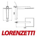 Ver imagem 6 de Chuveiro Ducha Lorenzetti Acqua Century Preto 7500w 220v