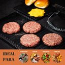 Ver imagem 3 de Chapa Estriada Retangular Alça de Ferro 30x70x2,5cm