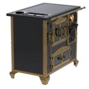 Ver imagem 7 de Fogao a Lenha N 2 Imperador Vitreo Premium Caldeira Preto Se