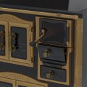 Ver imagem 5 de Fogao a Lenha N 2 Imperador Vitreo Premium Caldeira Preto Se