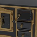 Ver imagem 6 de Fogao a Lenha N 2 Imperador Vitreo Premium Caldeira Preto Se