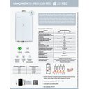 Ver imagem 5 de Aquecedor de Água a Gás Rinnai 35 Litros E35 Fec para Glp (digital para Sistemas)