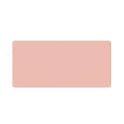 Mouse Pad 70x30 Tapete de Mesa Couro Ecologico Rosa Claro