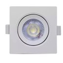 Ver imagem 1 de Kit 2 Spot Led Smd 7w Dicróica Direcionável Quadrado Forte