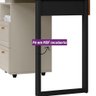 Escrivaninha 2 Gavetas Design 1.2 Pé Em Mdf Linea Brasil Freijo/off White - 2
