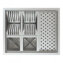 Ver imagem 5 de Pia Cuba Cozinha Com Escorredor Calha Pia Umida Inox 60X40