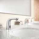 Ver imagem 3 de Kit com 3 Torneira para Lavatório de Mesa Bica Baixa Eletrônica L20