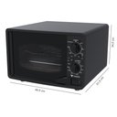 Ver imagem 5 de Forno Elétrico Luxo 45 L Preto Fosco 220 V Venax 7299