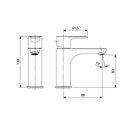 Ver imagem 2 de Kit com 3 Torneira para Lavatório de Mesa Bica Baixa L20