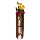 Ver imagem 1 de Vaso de Chão Decorativo Grande Mdf Penedo:marrom/90x20cm