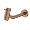 Ver imagem 3 de Kit com 3 Torneira para Lavatório de Parede Basic Celite Rosa/Rose Gold Matte