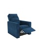 Poltrona Reclinável Mx14 Turin Veludo Azul E433 - Matrix - 3