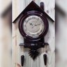 Relógio Decorativo de Parede Casinha com Pendulo - 5
