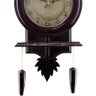 Relógio Decorativo de Parede Casinha com Pendulo - 4