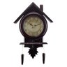 Relógio Decorativo de Parede Casinha com Pendulo - 1