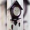 Relógio Decorativo de Parede Casinha com Pendulo - 6