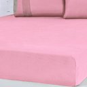 Ver imagem 5 de Lençol Queen Bella Cama Malha 100% Algodão 158x198x35 Coral