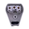 Kit 4 Plug Femea Gigante Bipolar 2p +t 20a 250v Ilumi Cor:cinza - 3