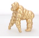 Ver imagem 5 de Decoração Escultu Macaco Gorila Puffer Poliresina Mart 19347