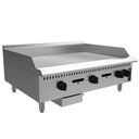 Ver imagem 1 de Chapa a Gás Industrial de Mesa Venâncio Aço Inox Manual 90cm Prime 8mm Profissional PCM090G-Me