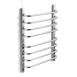 Toalheiro Térmico Grande Cromado 220v Fio Superior Esquerdo - 5