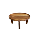 Ver imagem 1 de Boleira Cake Redonda Alta com Pézinho – Madeira de Teca -29,5x29,5x14cm