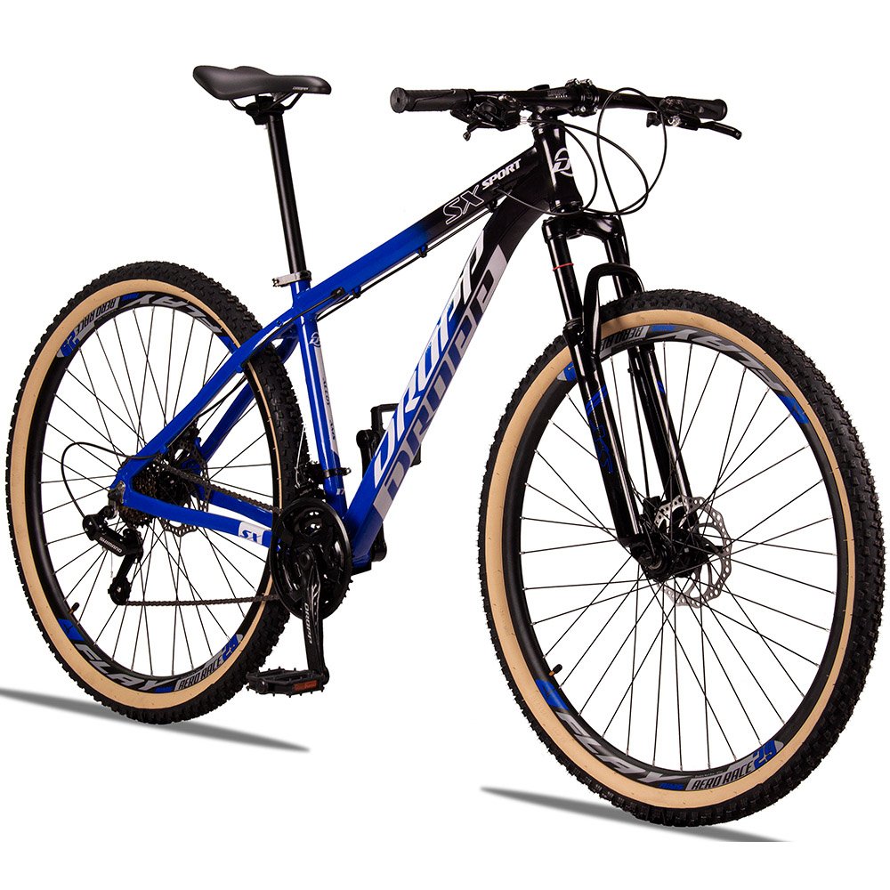 Bicicleta SX Sport Aro 29 Quadro 19 Alumínio 21v Shimano TZ Freio