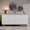 Ver imagem 3 de Buffet 4 Portas Flow Branco