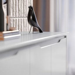 Buffet 4 Portas Flow Branco - 4