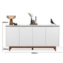 Ver imagem 7 de Buffet 4 Portas Flow Branco