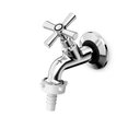 Ver imagem 1 de Kit com 3 Torneira para Tanque e Jardim 70 Mm de Parede com Bico União Plástico Eco-n Celite