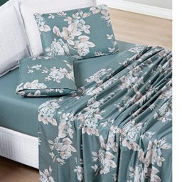 Jogo Lençol Cama Queen 4 peças Micropercal 200 fios Avere:Primavera - 3