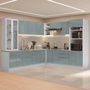 Ver imagem 1 de Armário de Cozinha Completa 566cm Branco/cinza Lux Madesa 01