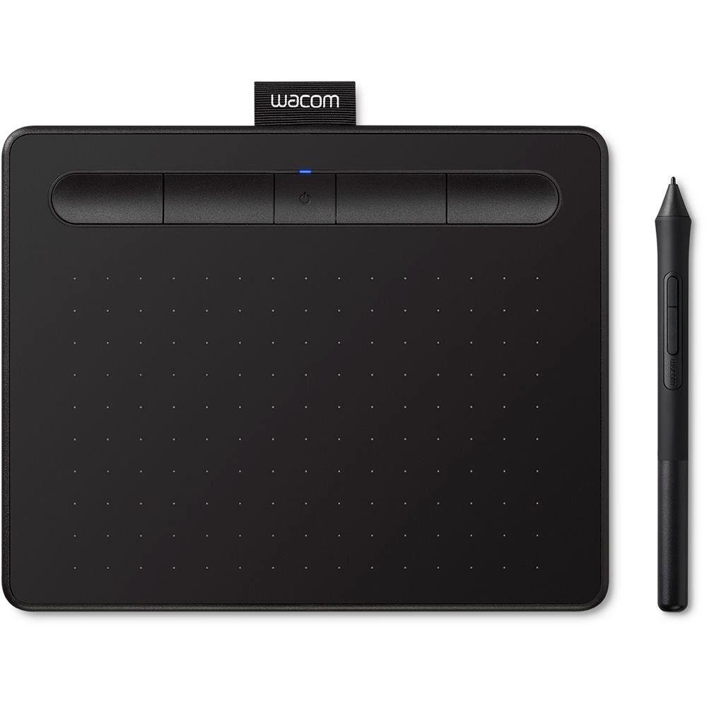 Mesa Digitalizadora Intuos Pequena com Bluetooth/cor Preta Wacom Ctl4100wlk0